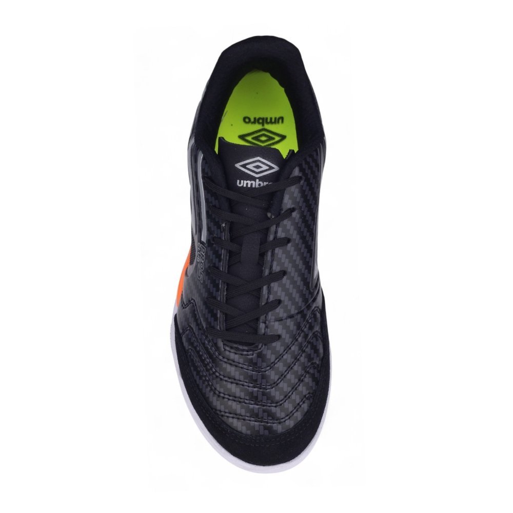 Chuteira Futsal Masculina Umbro Pro 5 Club Preto/Cinza 3
