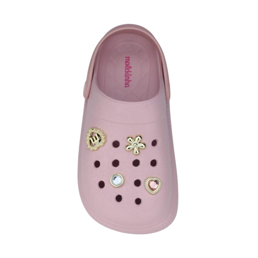 Babuche Infantil Molekinha Casual Rosa 3