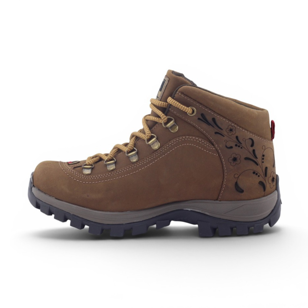 Bota Feminina Macboot Esportivo Marrom 2