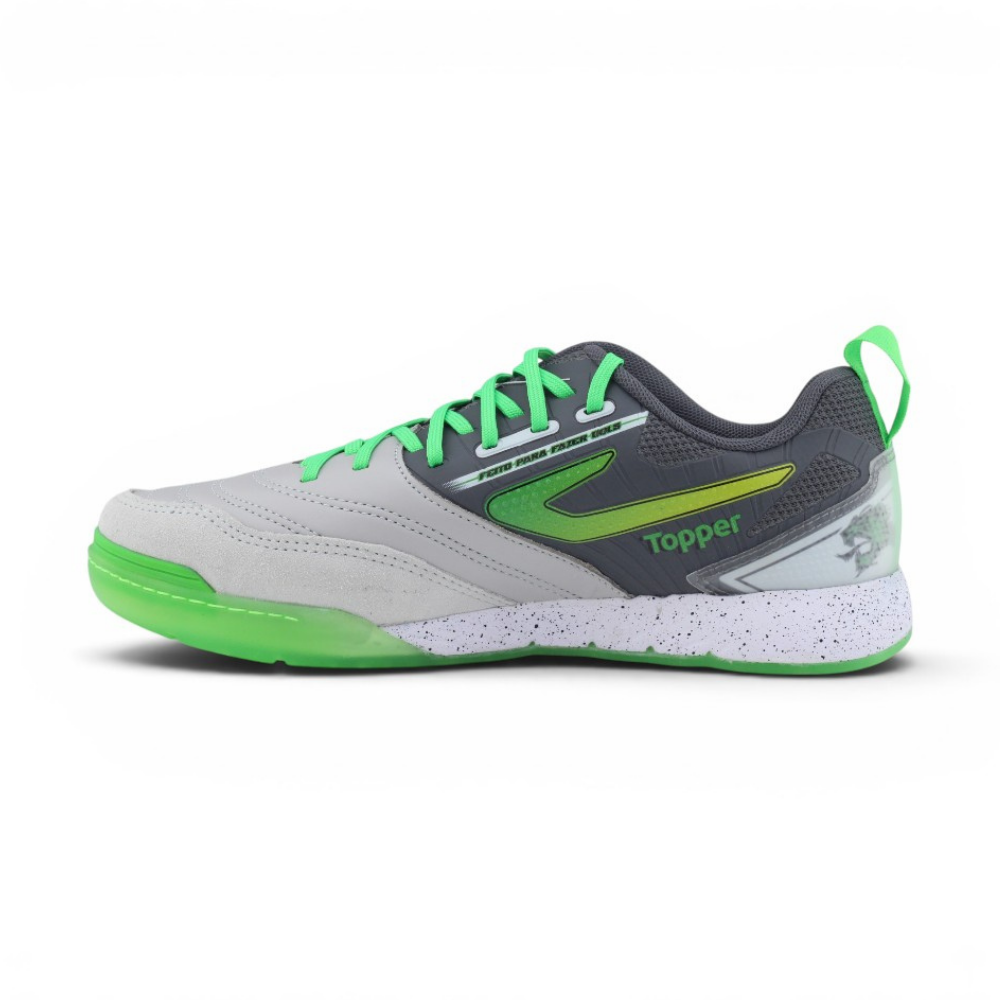 Tênis Masculino Topper Esportivo Cinza/Verde 2