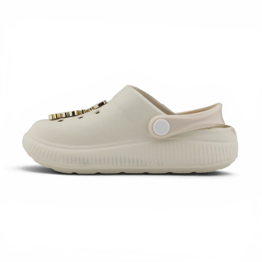 Chinelo Babuche Infantil Molekinha Creme 2