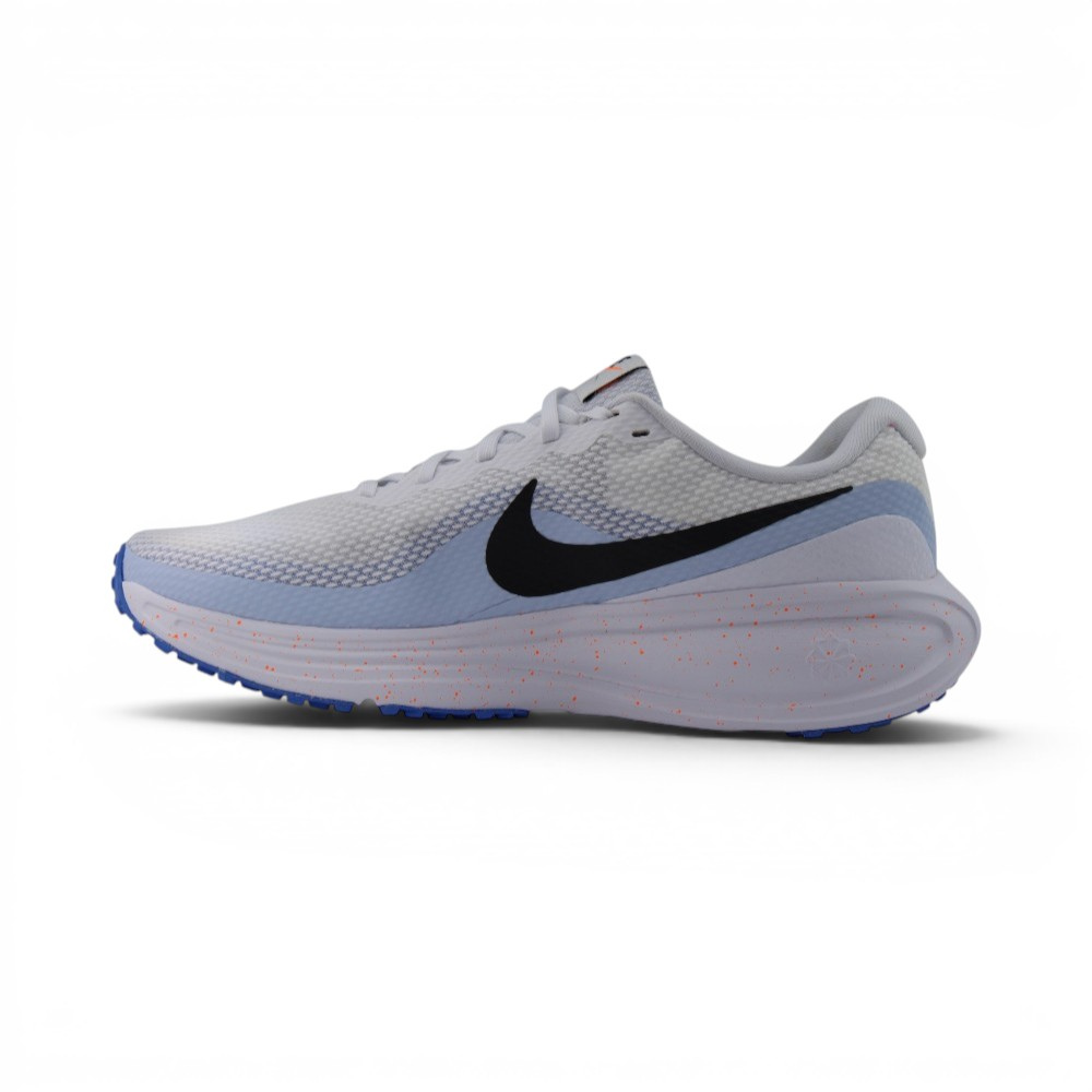 Tênis Masculino Nike Revolution 8 HJ9198301 Esportivo Branco/Azul 2