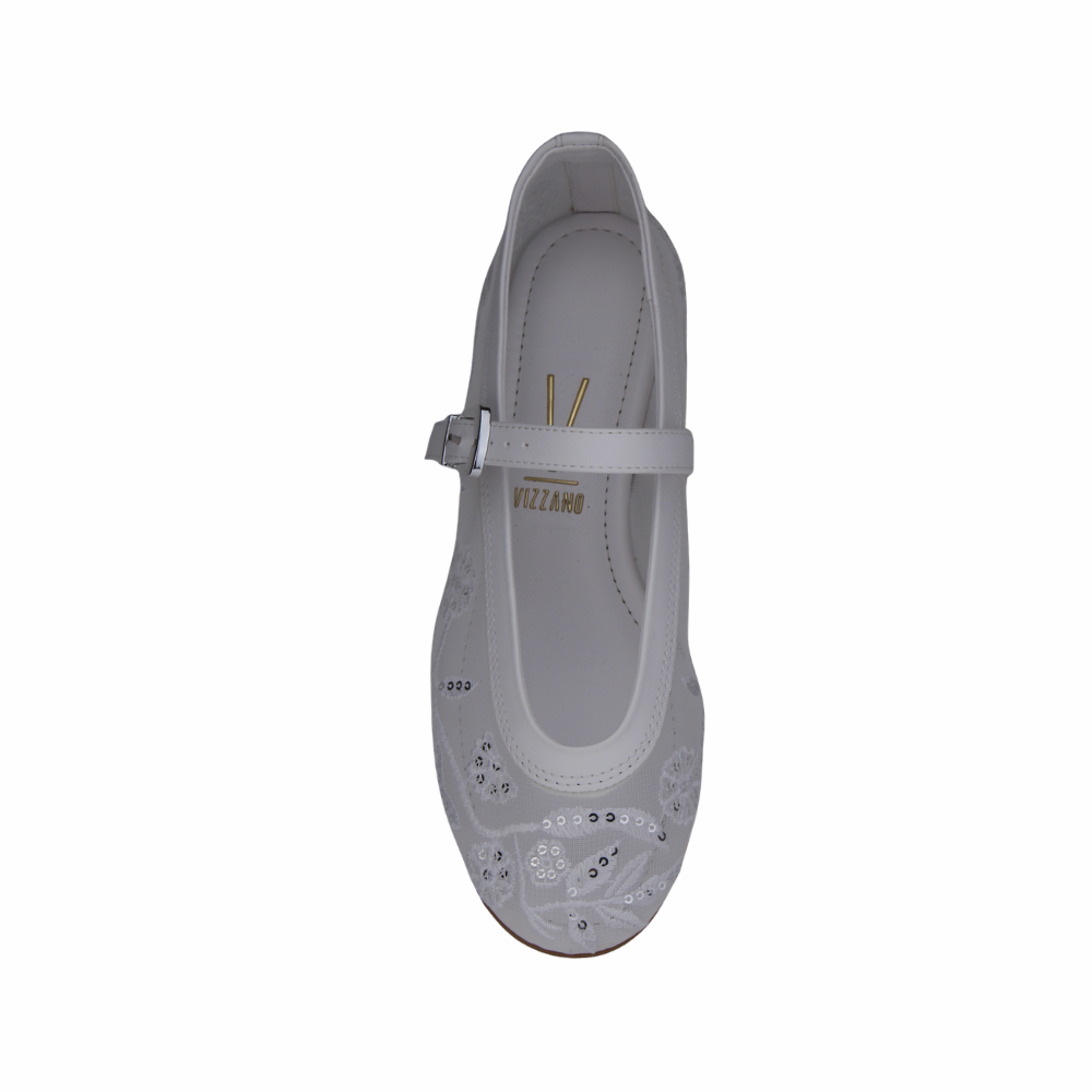Sapatilha Feminina Vizzano Casual Branco 3