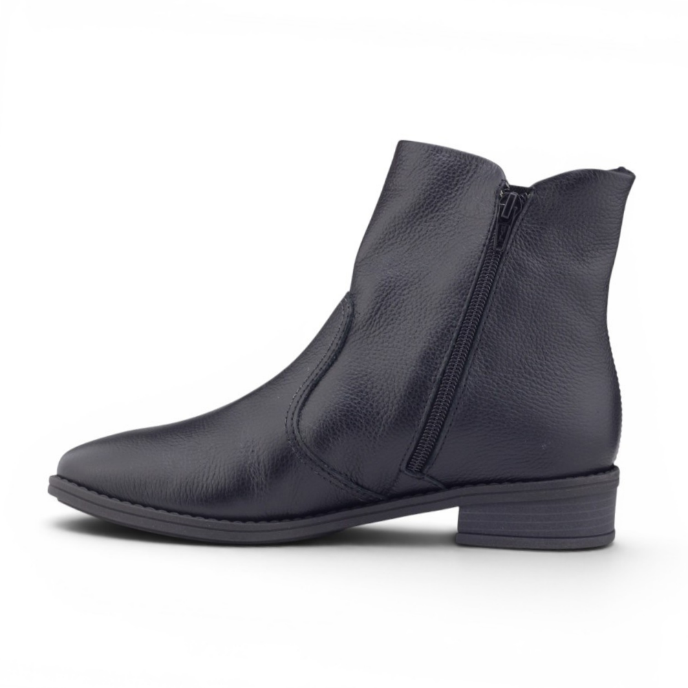 Bota Feminina Usaflex Casual Preto 2