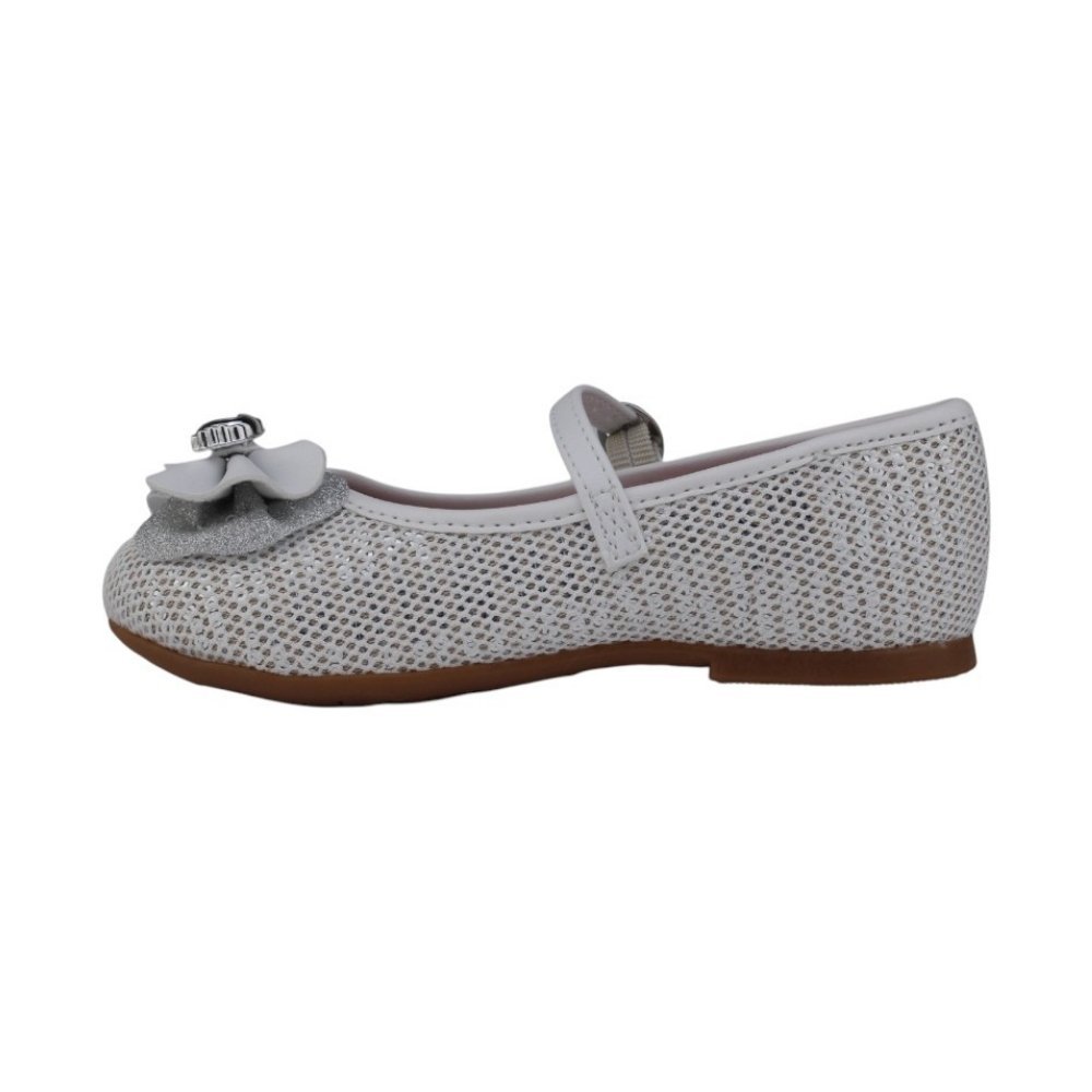 Sapato Infantil Molekinha Laço Casual Branco 2