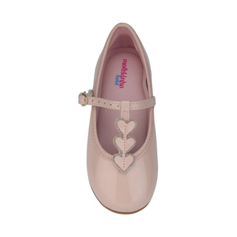 Sapato Infantil Molekinha Casual Rosa 3