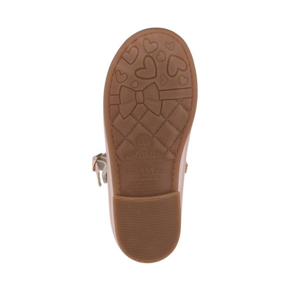 Sapato Infantil Molekinha Casual Rosa 4