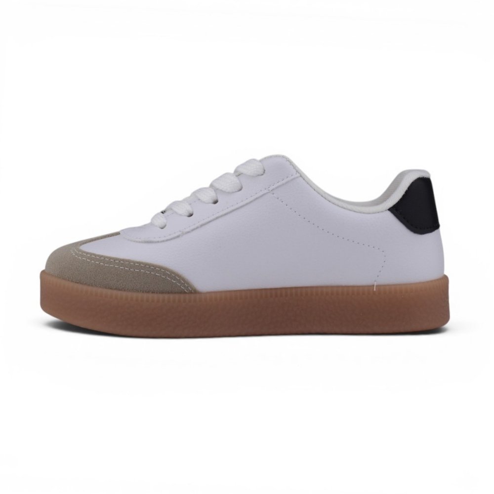 Tênis Infantil Molekinha Casual Branco/Preto 2