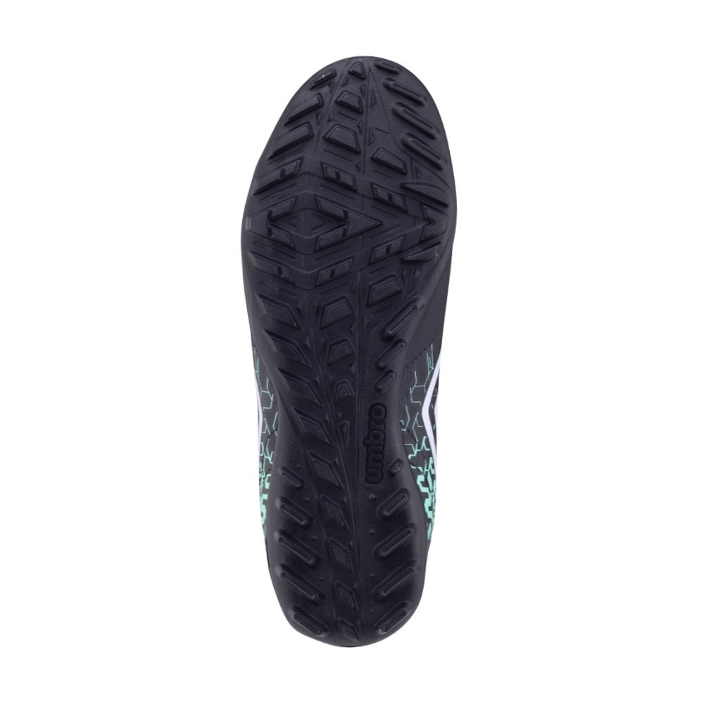 Chuteira Society Masculina Umbro Preto/Verde 3