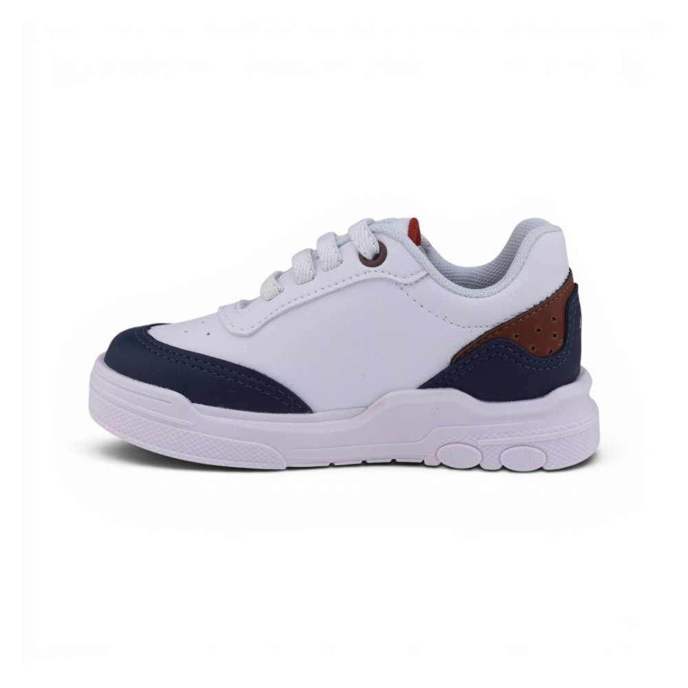 Tênis Infantil Bloompy Casual Branco/Azul 2