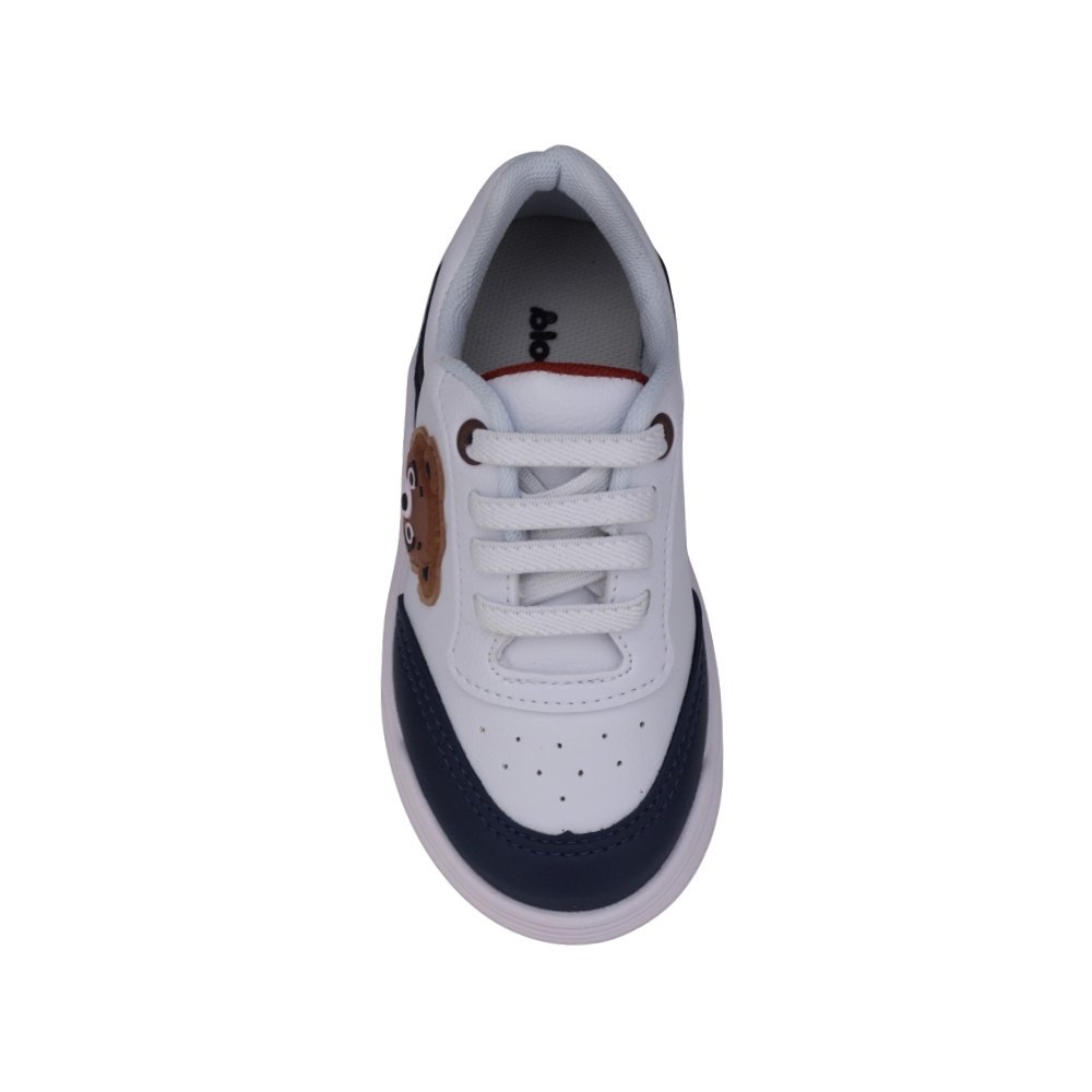 Tênis Infantil Bloompy Casual Branco/Azul 3