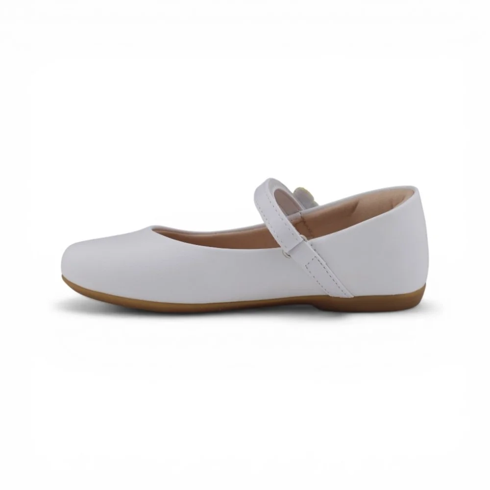 Sapatilha Menina Pampili Casual Borboleta Branco 2