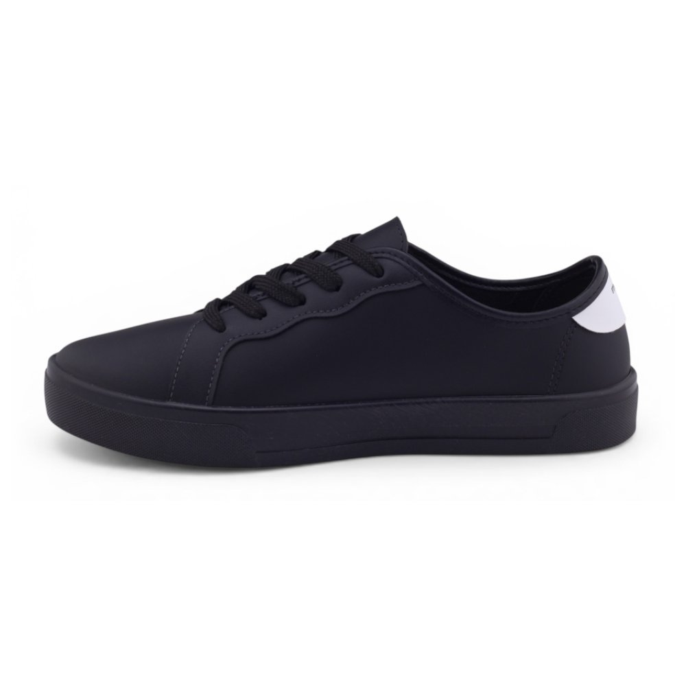 Tênis Feminino Moleca Casual Preto/Branco 2