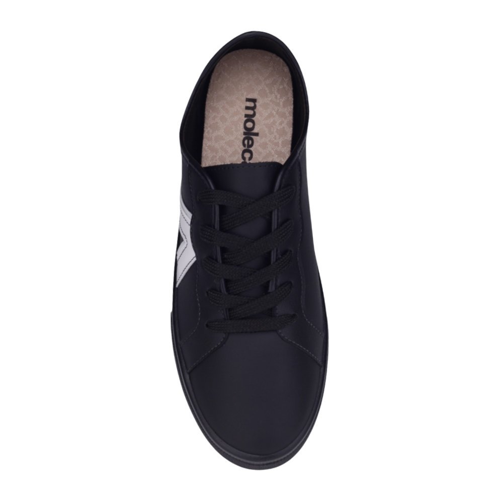 Tênis Feminino Moleca Casual Preto/Branco 3