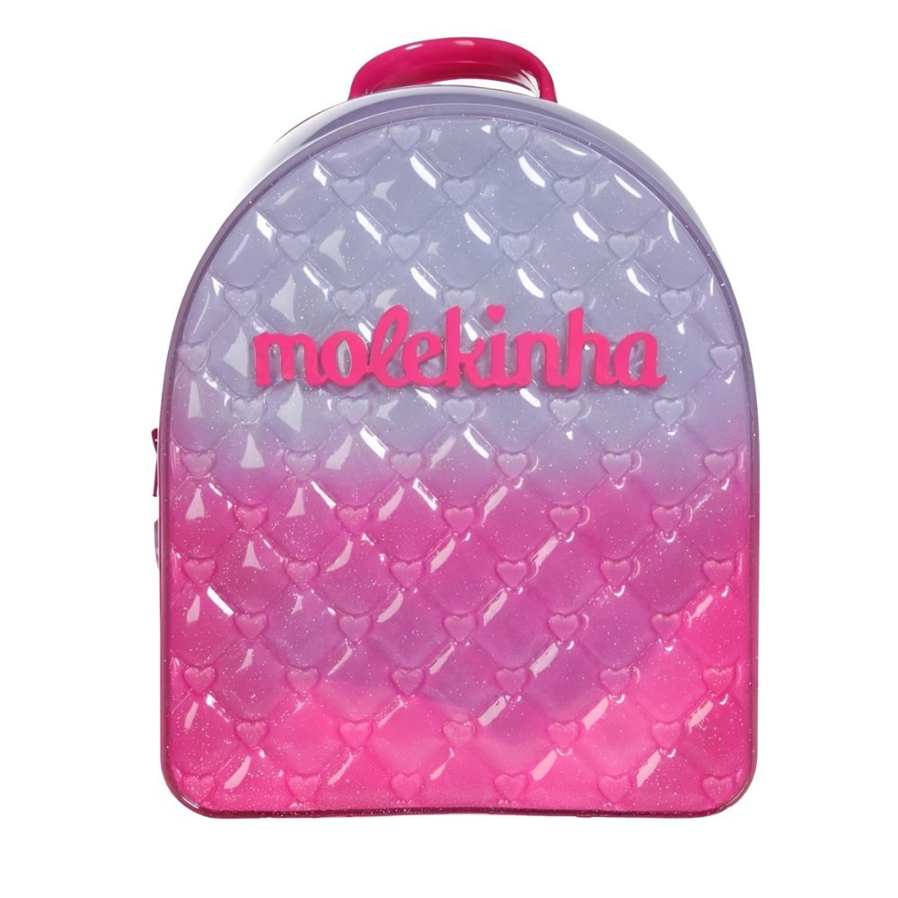 Mochila Infantil Molekinha Com Corações
