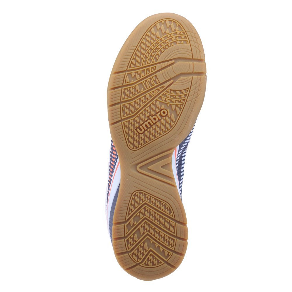 Tênis Futsal Masculino Umbro Stride Azul Marinho, Laranja 4