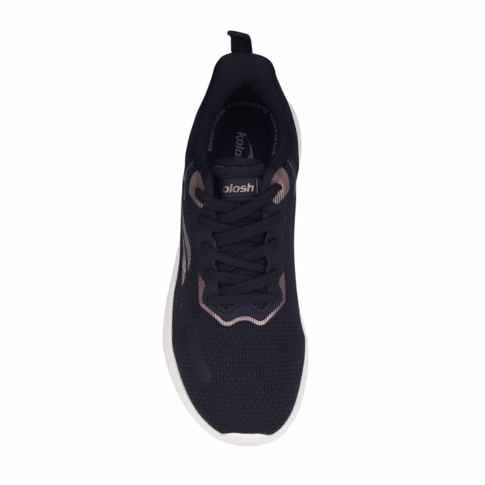Tênis Feminino Kolosh Esportivo Treino Preto 3