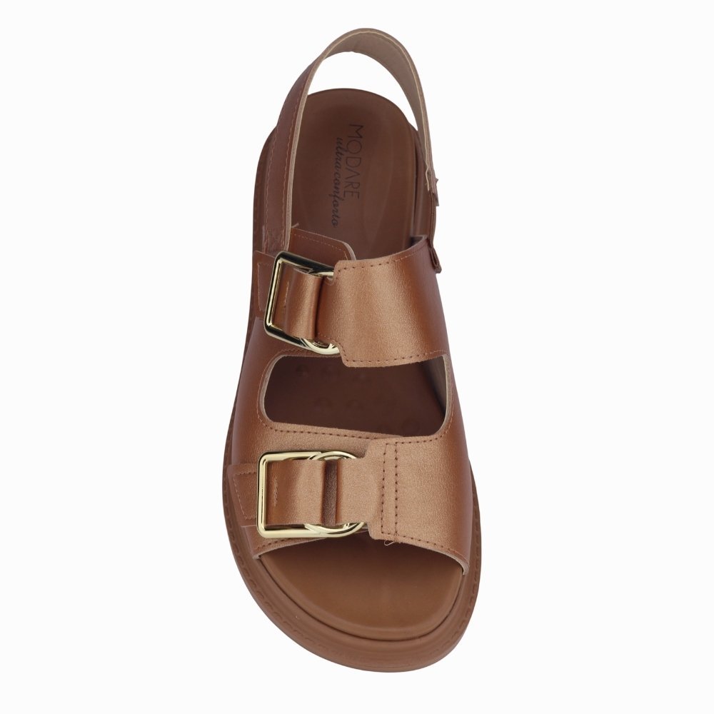 Sandália Feminina Modare Ultra Conforto Branze 3