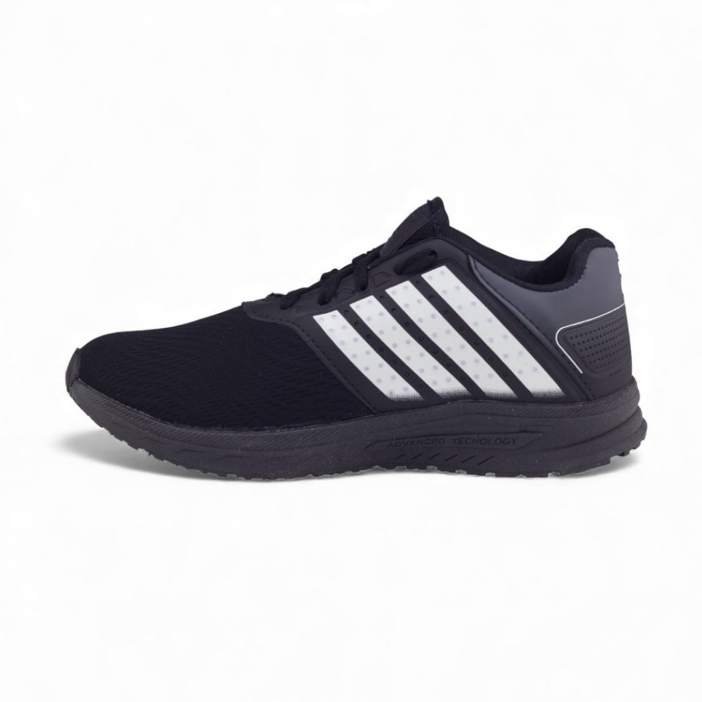 Tênis Unissex Zeus 100RX Esportivo Preto/Branco 2