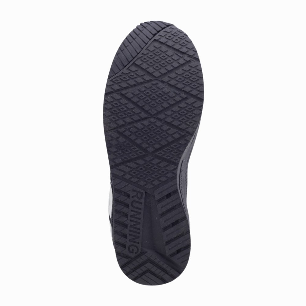 Tênis Unissex Zeus 100RX Esportivo Preto/Branco 4