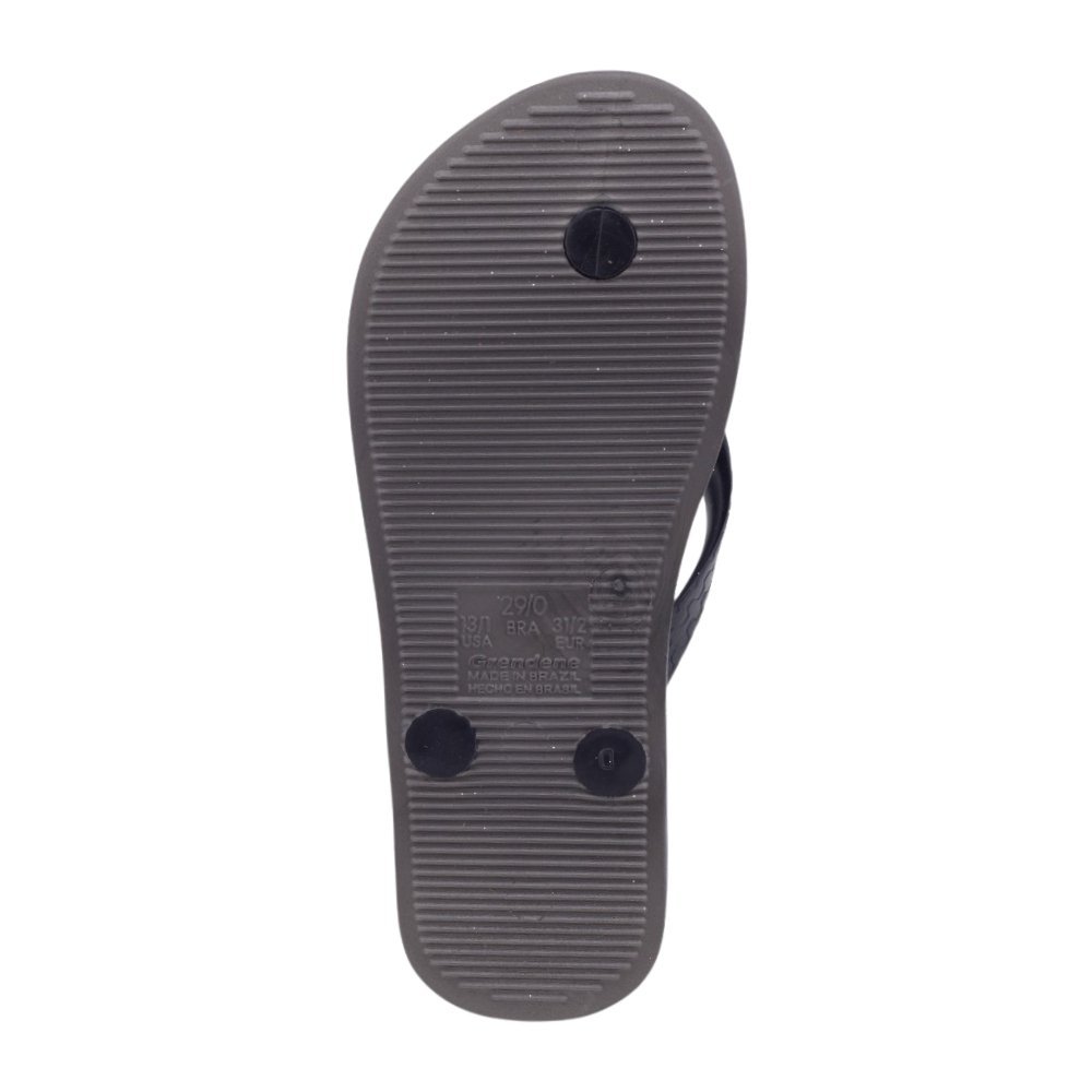 Chinelo Infantil Ipanema Jurassic Park Preto/Laranja 4