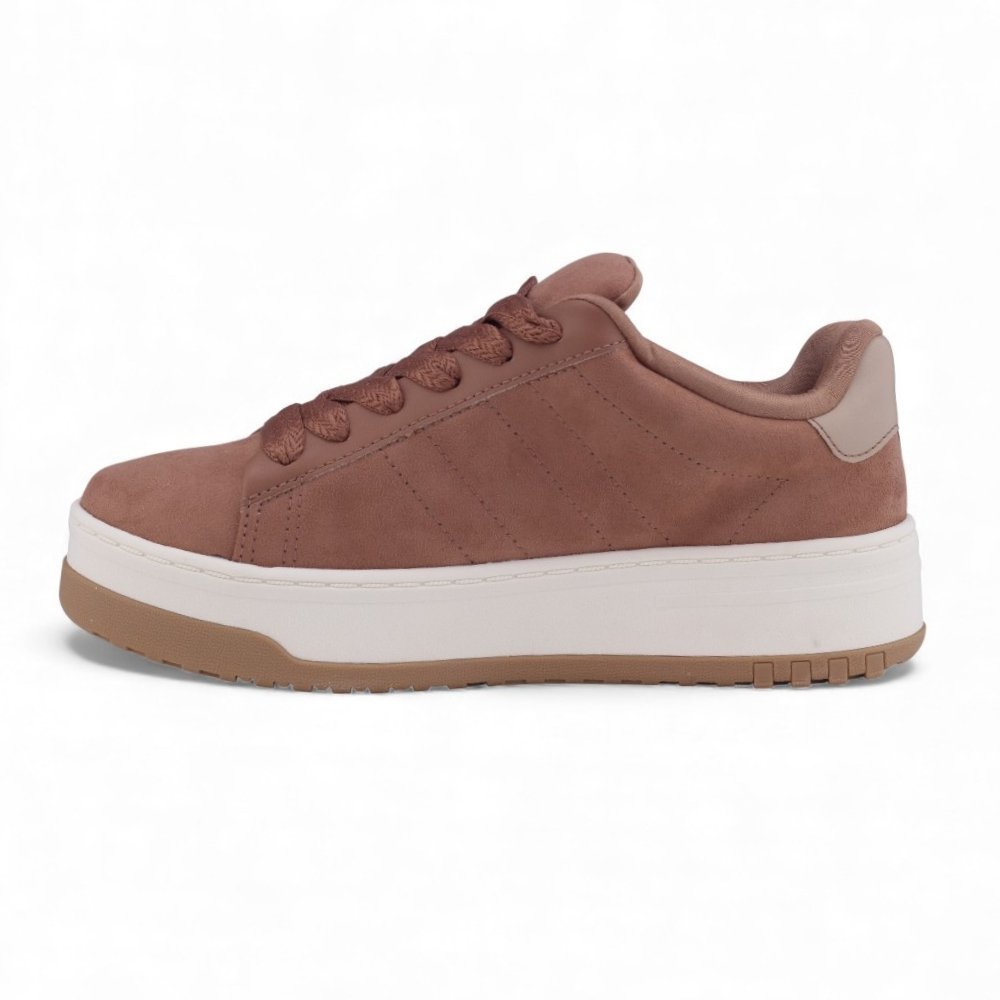 Tênis Feminino Ramarim Casual Listras Marrom 2