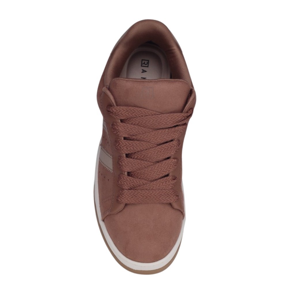 Tênis Feminino Ramarim Casual Listras Marrom 3