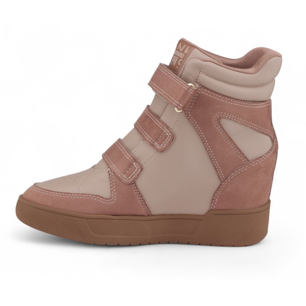 Tênis Sneakers Feminino Ramarim 25-91202 Casual Marrom 2