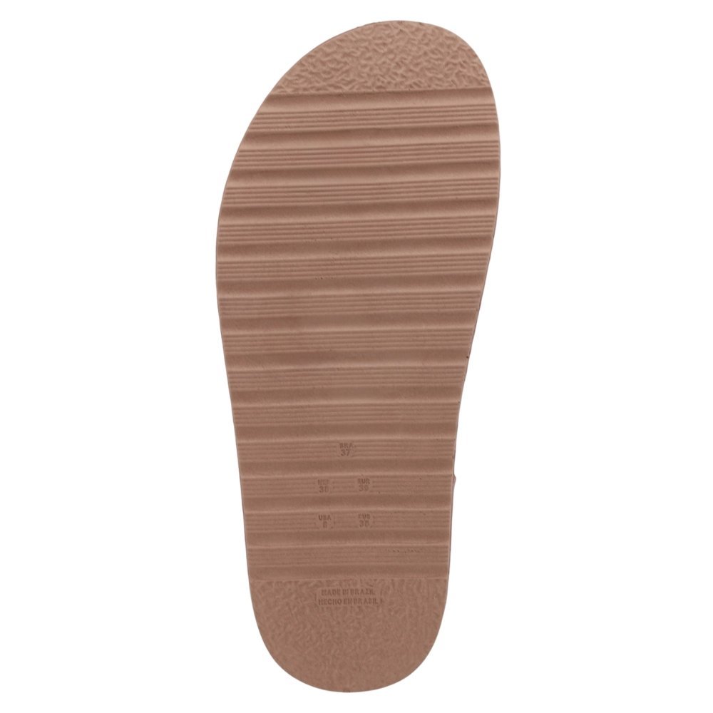 Sandália Feminina Ramarim Papete 25-43204 Casual Marrom 4