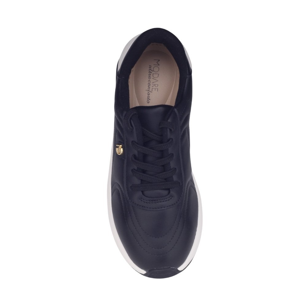 Tênis Feminino Casual Modare 7401.104 Ultra conforto Preto 3