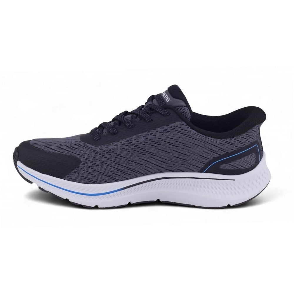 Tenis Masculino Skechers Go Run Consiste 220880 Esportivo Cinza/Preto 2
