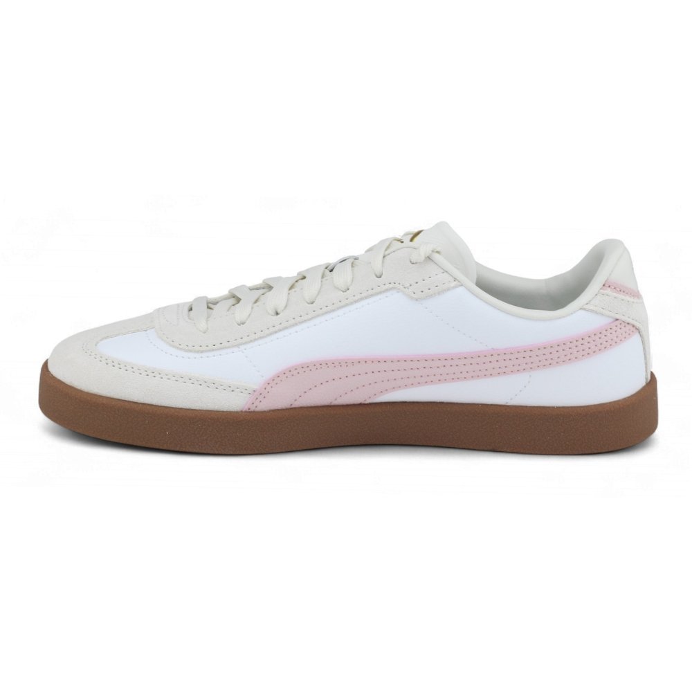 Tênis Feminino Puma Club II Era 397447 Casual Branco/Rosa 2