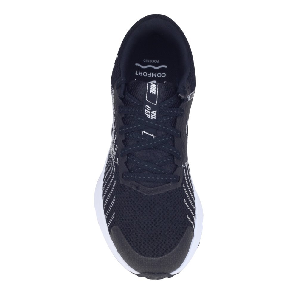 Tênis Feminino Nike Run Defy HM9593 Esportivo Preto/Branco 3
