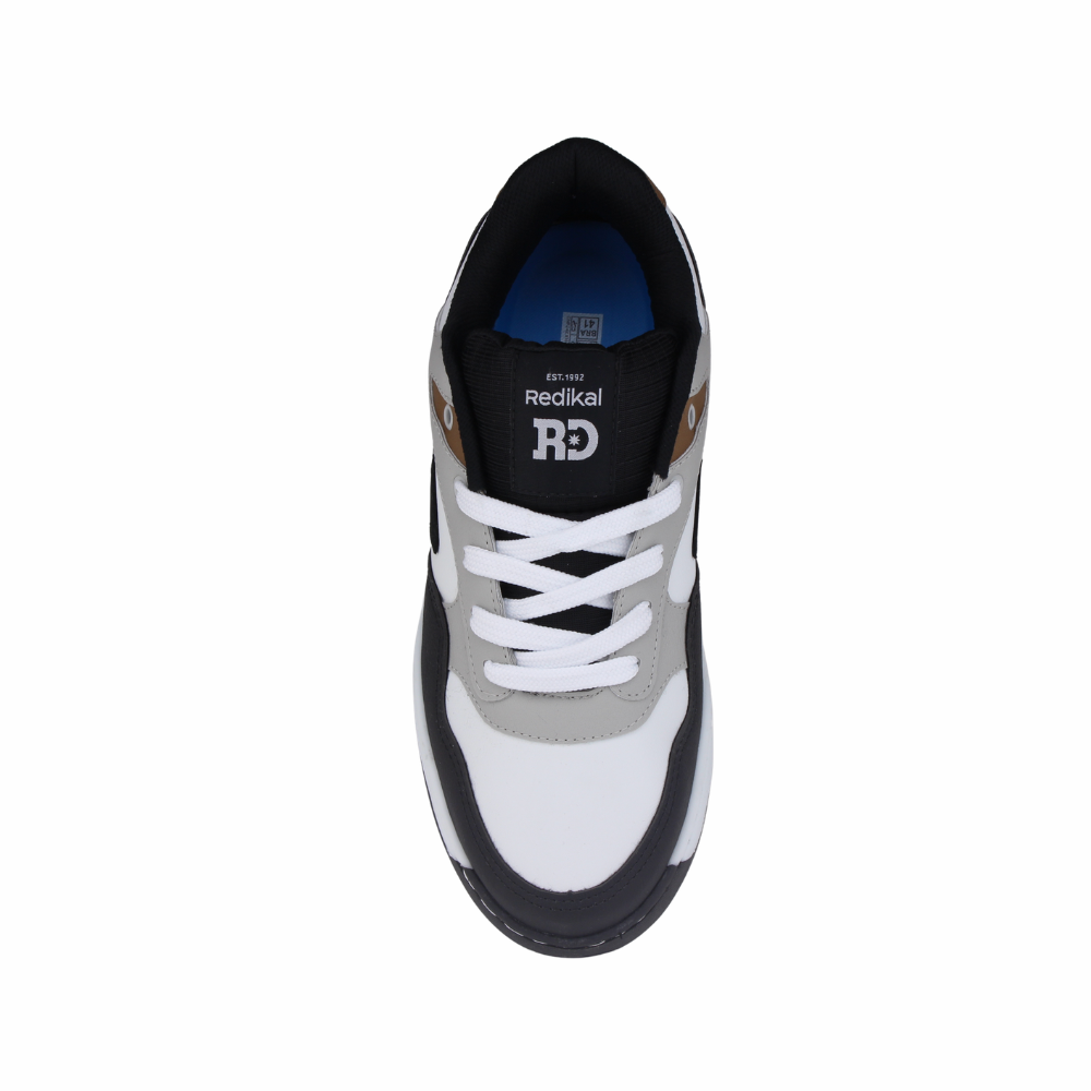 Tênis Masculino Redikal RKT622 Casual Preto/Branco 3
