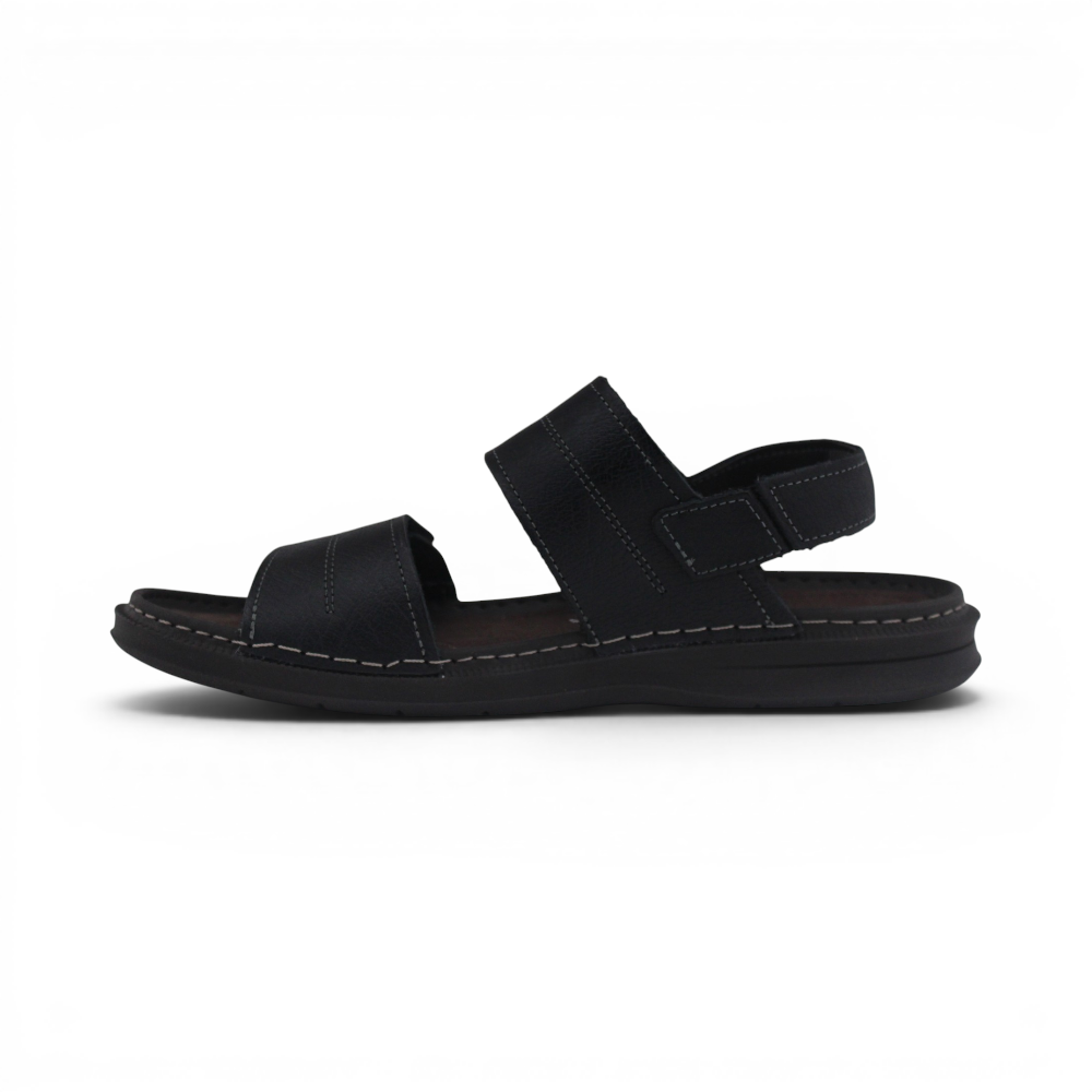 Sandalia Masculino Democrata Casual Preto 2