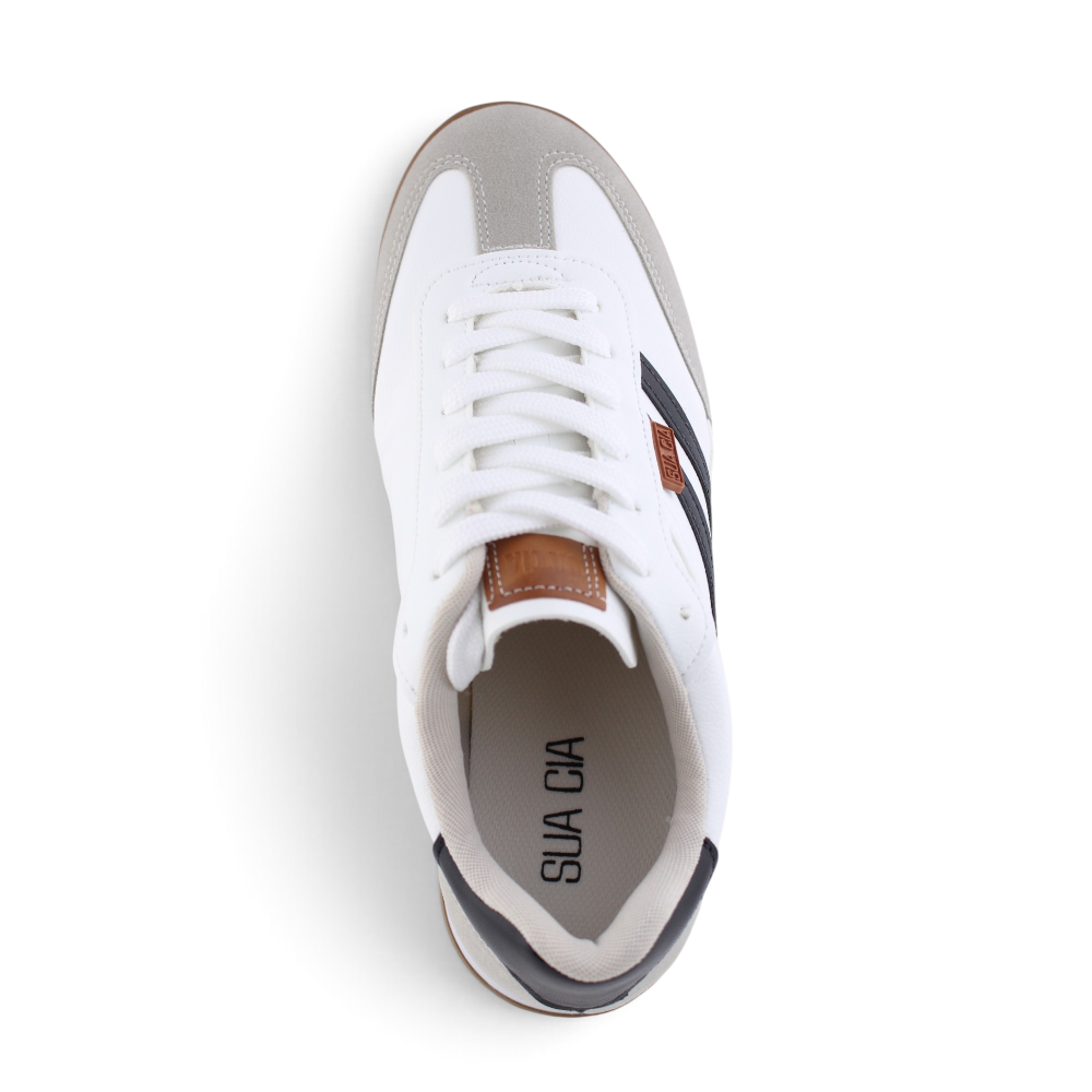 Tênis Feminino Sua Cia Casual Branco/Preto 3