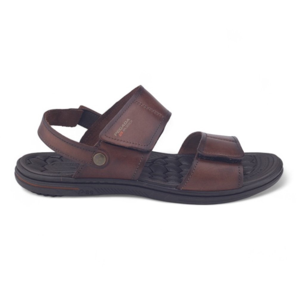 Sandália Masculina Pegada 133303 Couro Anilina