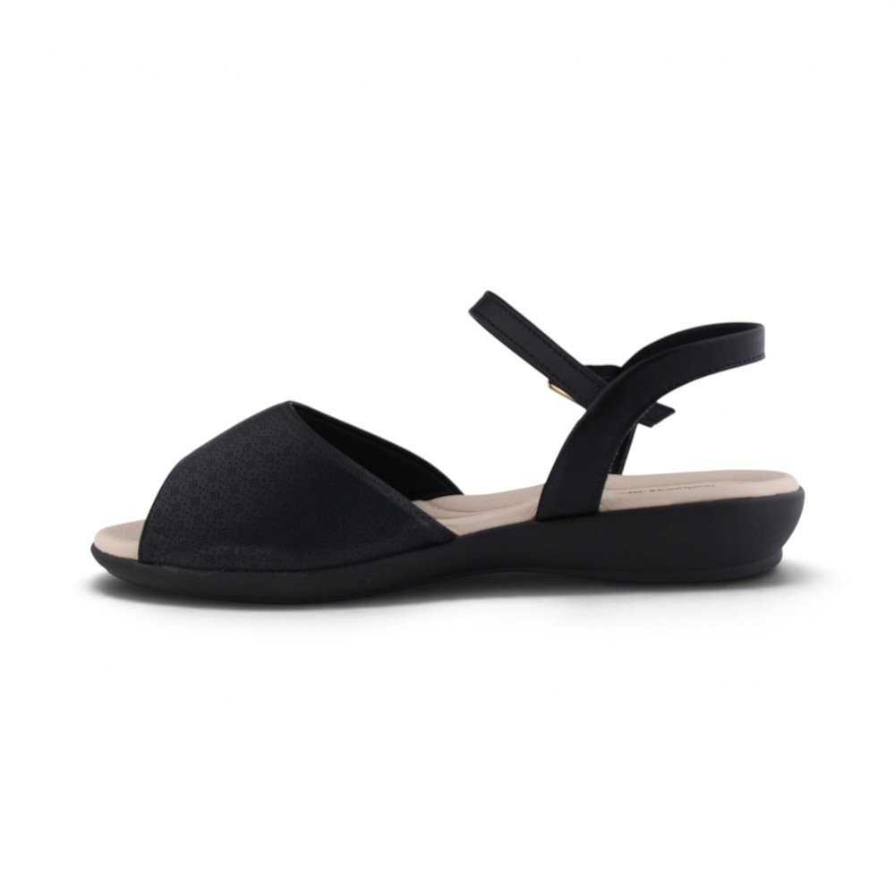 Sandália Piccadilly Feminina Casual Preto 2
