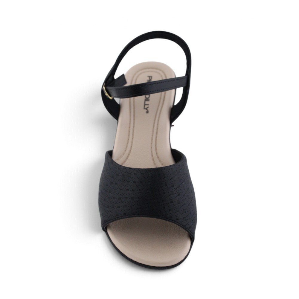 Sandália Piccadilly Feminina Casual Preto 3