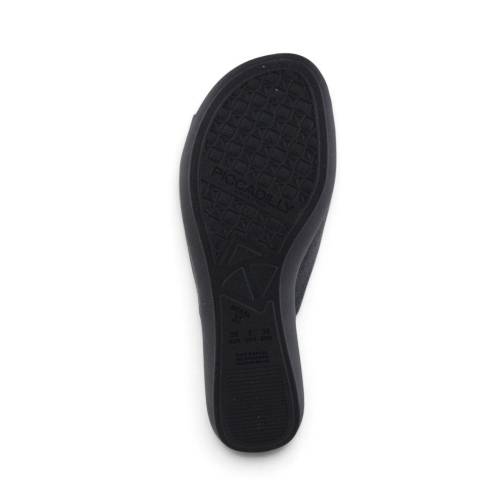 Tamanco Piccadilly Feminino Casual Preto 4