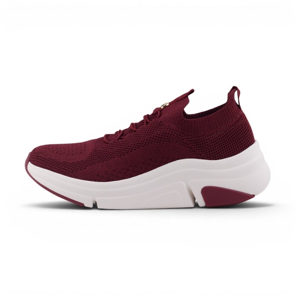 Tênis Feminino Casual Modare Bordô 2