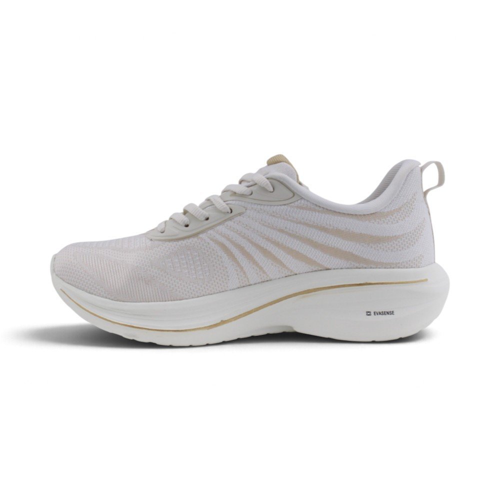 Tênis Feminino Olympikus Bruma Caminhada Areia/Marrom 2
