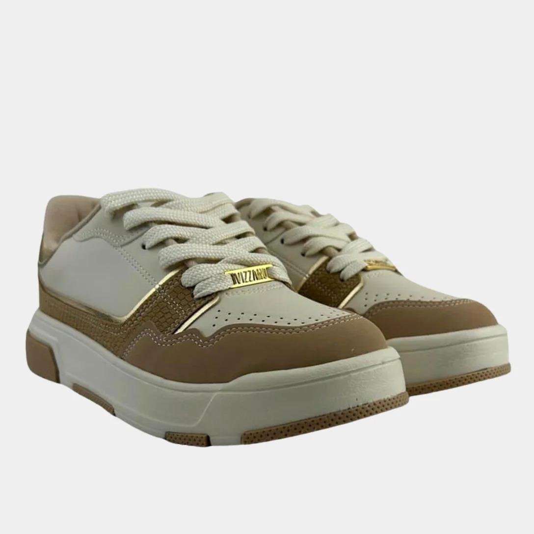 TENIS VIZZANO REF:1455.102 Branco/Marrom 3