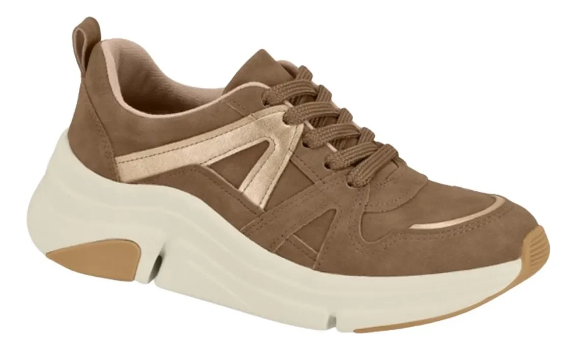 Tênis Feminino Modare Ultra Conforto Premium ? Ref: 7401.102.31 Marrom 2