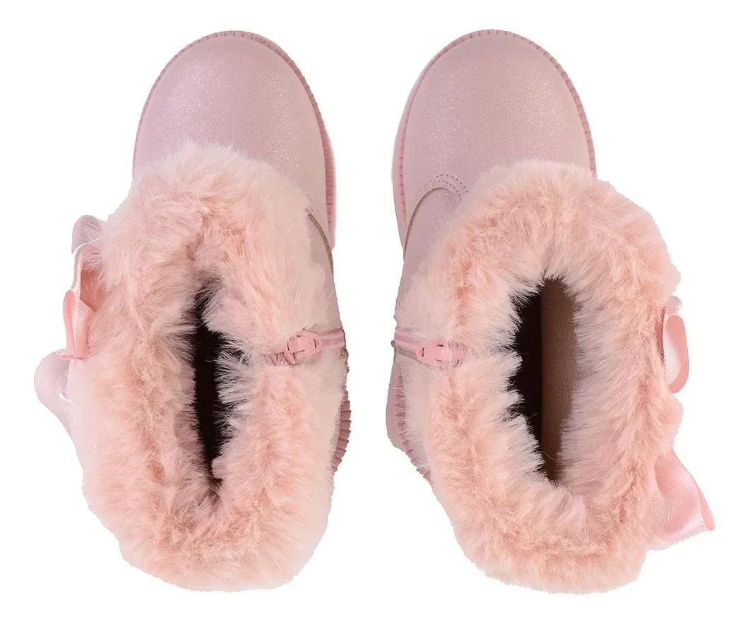 Bota Infantil Feminina Molekinha Fashion Conforto ? Ref: 2184.106 Rosa 3