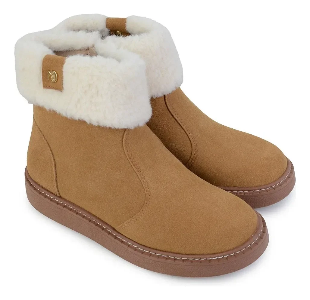 Bota Feminina Modare Ultraconforto Dia a Dia ? Ref: 7088.102 Caramelo 2