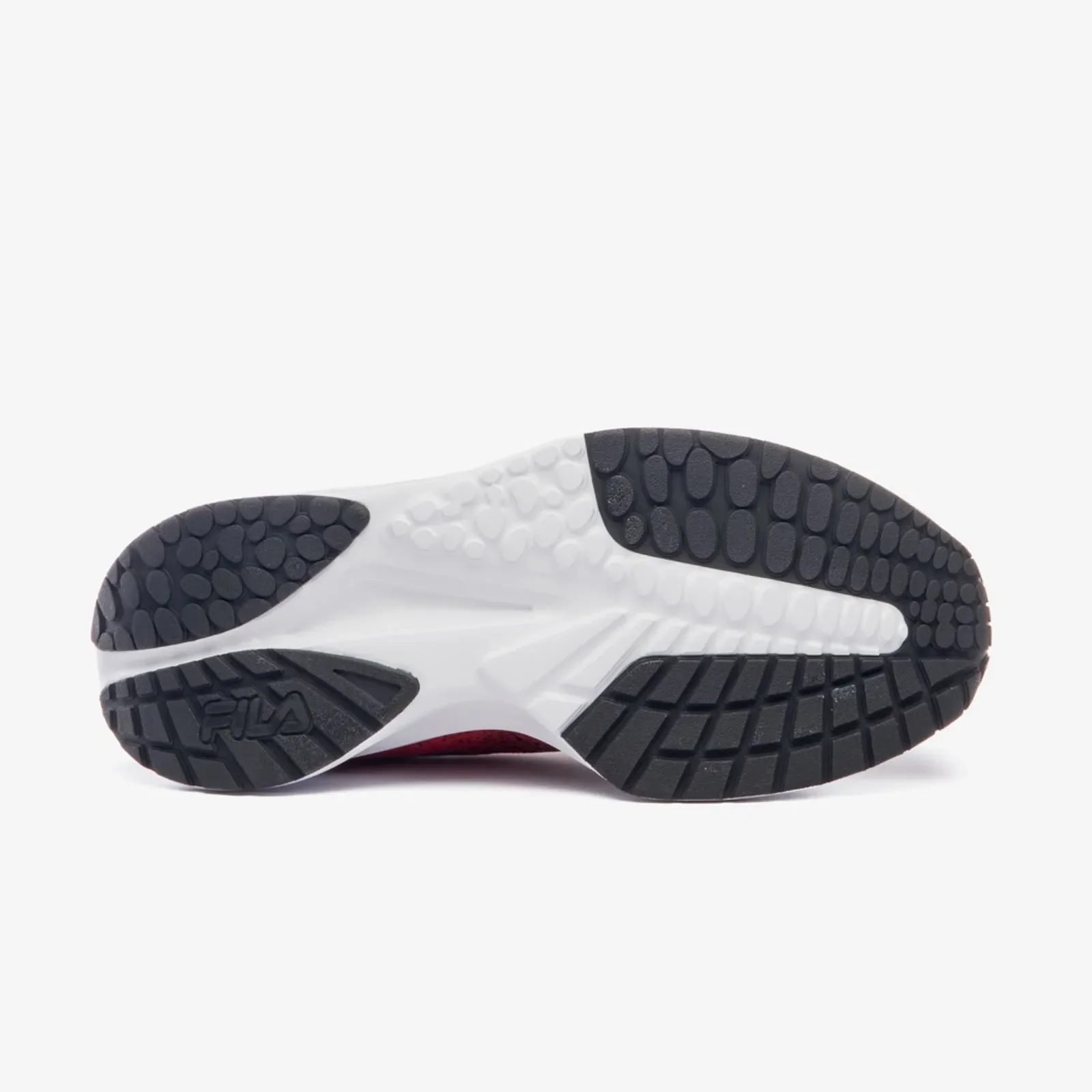 Tênis Masculino Fila Agile Esportivo Corrida Original - REF: F01R00208 Preto/Vermelho 5