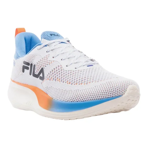 Tênis Masculino Fila Speed Lite Corrida Caminhada Original - REF: F01TR00097 Branco/Azul 3