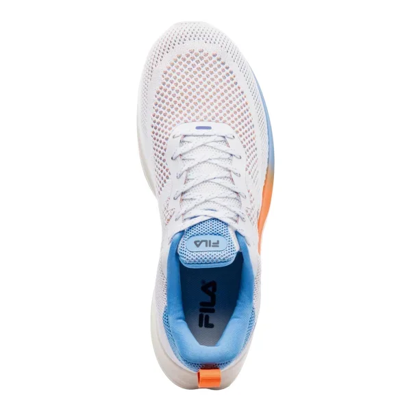 Tênis Masculino Fila Speed Lite Corrida Caminhada Original - REF: F01TR00097 Branco/Azul 4