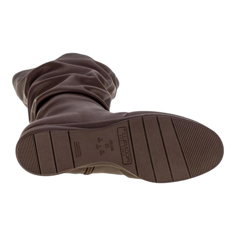 Bota Feminina Piccadilly Stretch Anabela - REF: 261025 Marrom 3